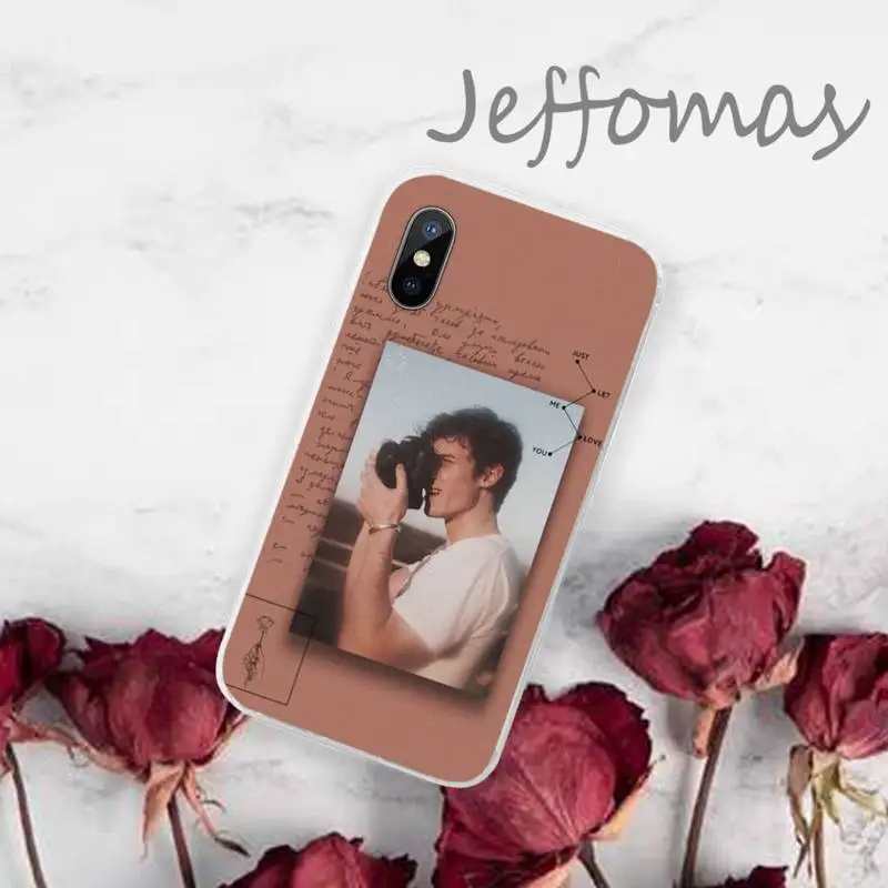 

Hit pop singer Shawn Mendes Magcon Phone Case Transparent for iPhone 11 12 mini pro XS MAX 8 7 6 6S Plus X 5S SE 2020 XR
