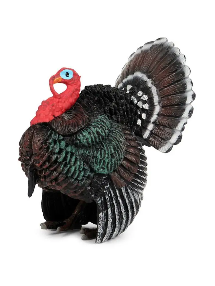Детская имитация фермы птицы модель животных Новая индейка петушиная курица