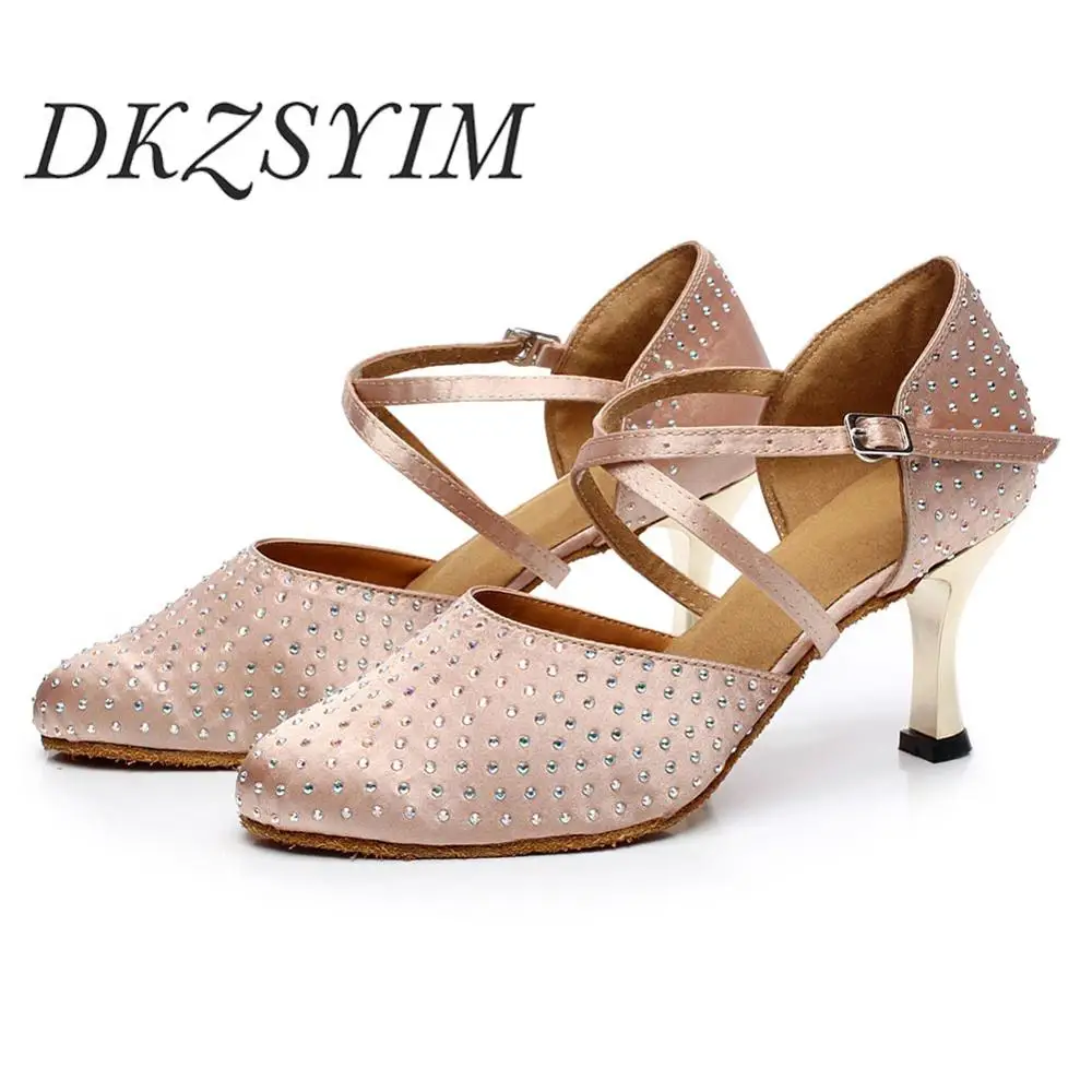 Женские туфли для латиноамериканских танцев с мягкой подошвой 6-10 см | Спорт и