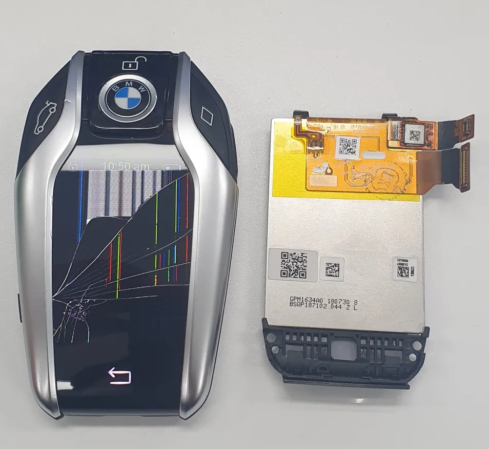 GPM1634A2 GPM1634A0 FM1634A01-G ЖК-дисплей с сенсорной панелью для автомобильного ключа BMW 520d 520i