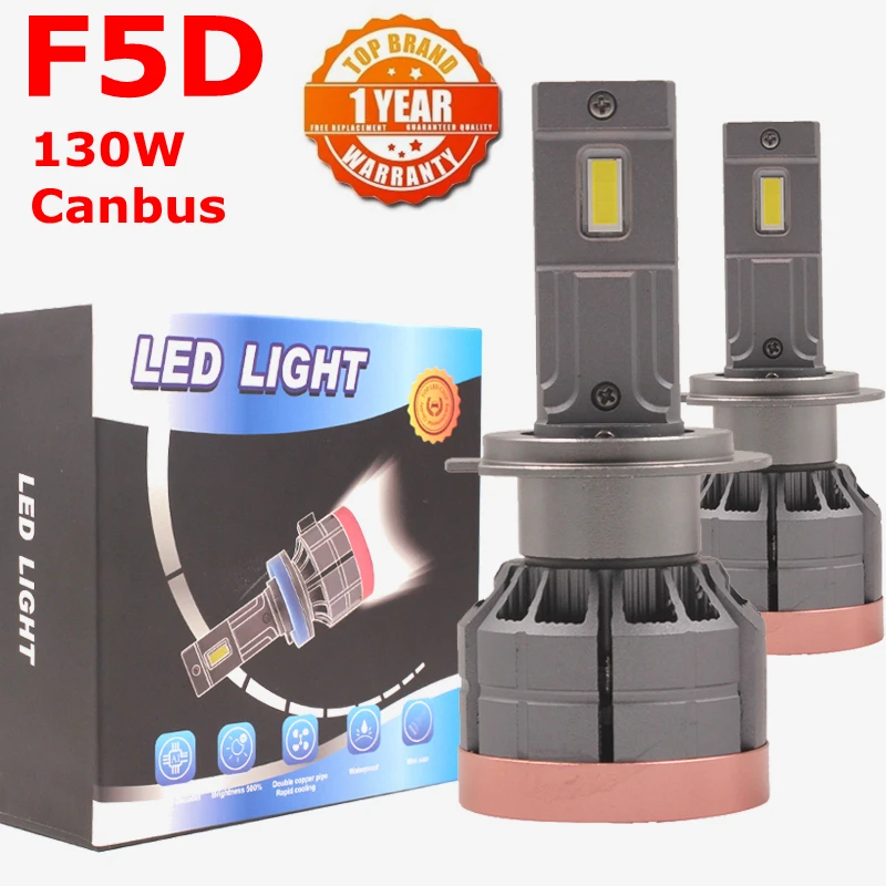 

F5D 130W 13000LM H7 H4 9005 9007 H11 h13 светодиодные передние фары s Противотуманные фары H8 9005 9006 H1 880 комплект автомобильных светодиодных фар