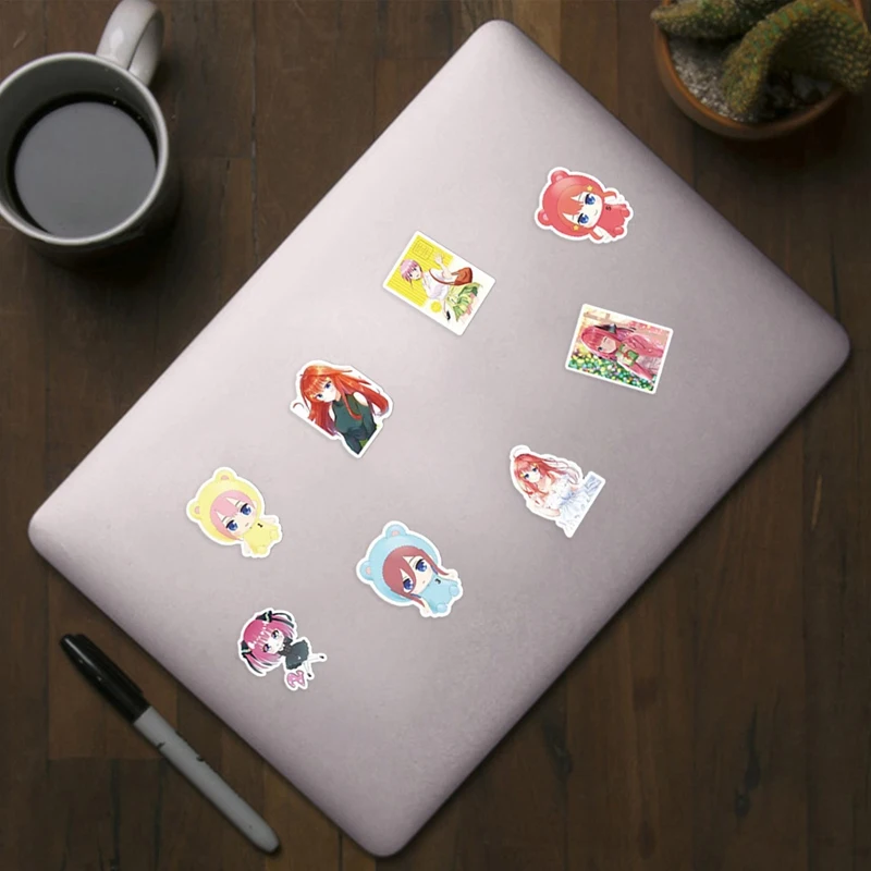 

50 pieces of The Quintessential Quintuplets graffiti stickers luggage waterproof decoration