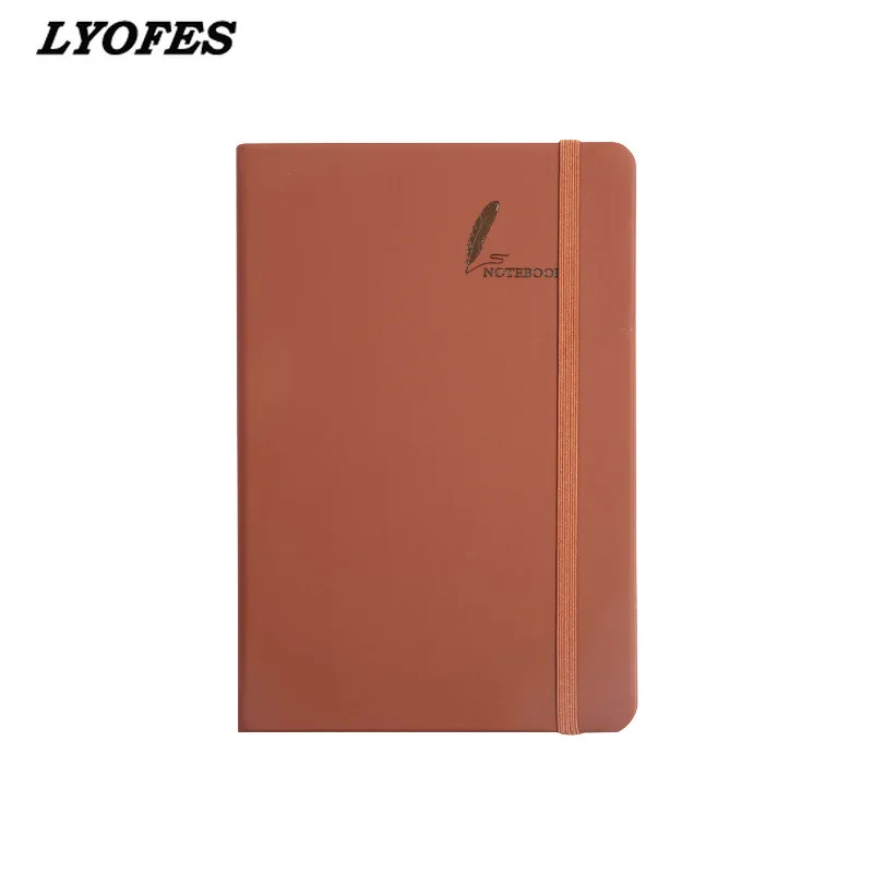 

Free Logo Name Customize PU A5 Notebook Big B5 Diary Memo Binder Planner Office School Supplies