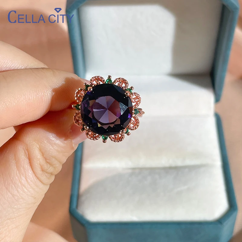 Cellacity классические женские 925 серебро ювелирные изделия из драгоценных металлов