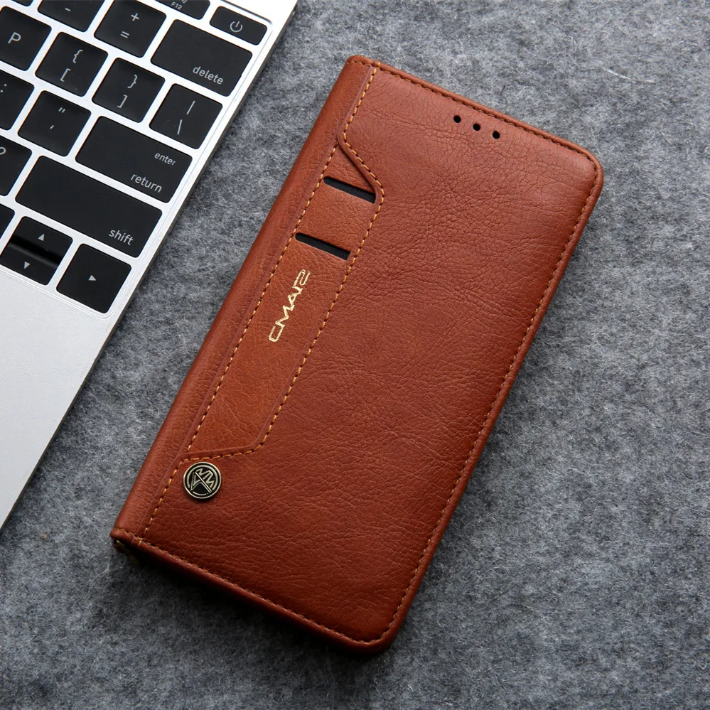 Чехол бумажник с откидной крышкой для Samsung Galaxy S20 Ultra S8 S9 + S10 5G NOTE 8 9 10 Plus фото слот