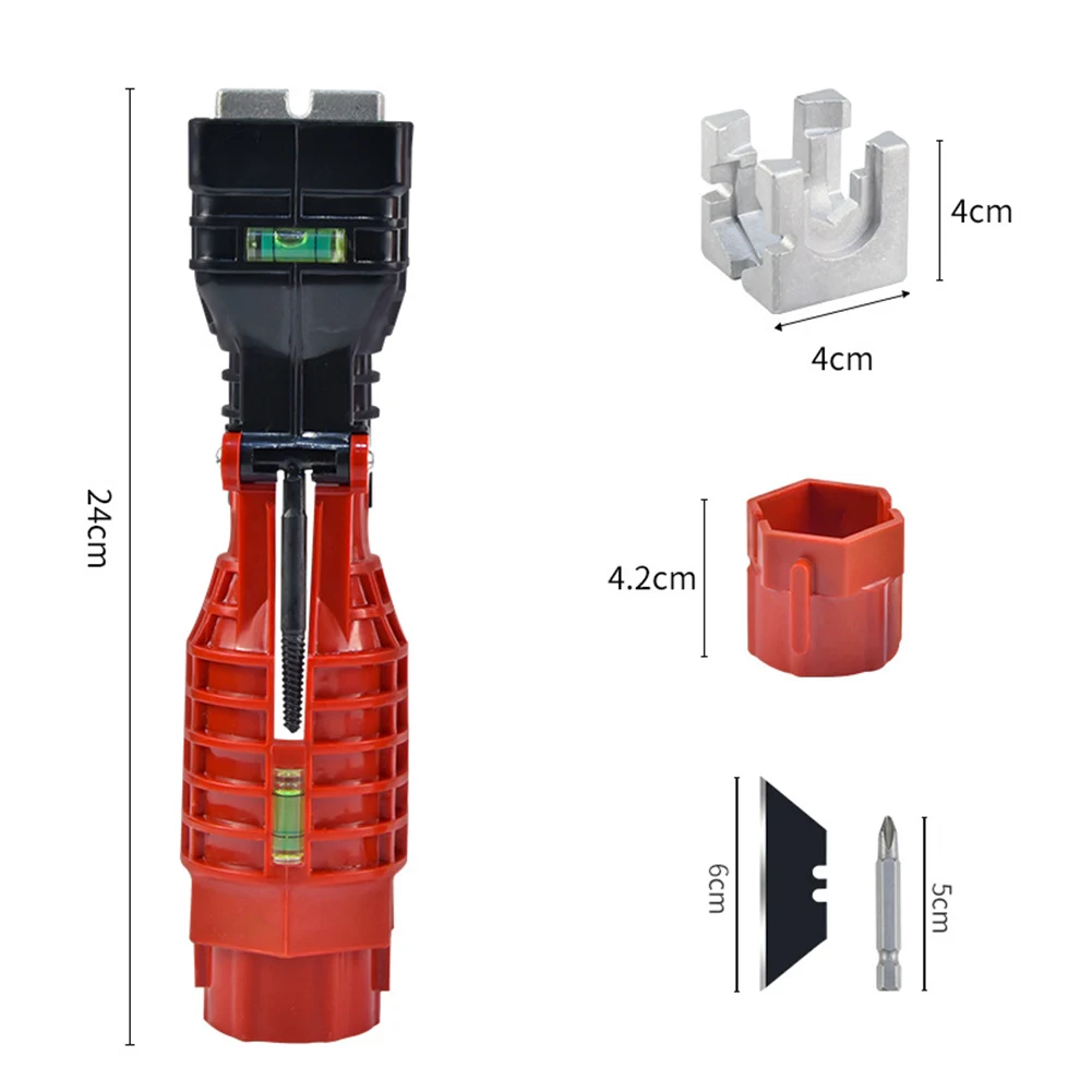 

Multi-in-one Wrench Kitchen Sink Pipe Wrench Plumbing Toilet Bath Tool Bathroom Faucet Assembly Plumbing Installation Wrench