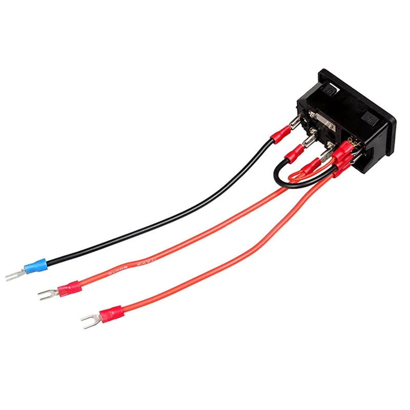 Аксессуары для 3D-принтера блок питания модуль розетки 220 В/110 В 10 А U-образный |