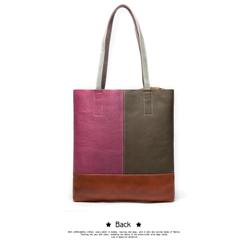 Сумка MVA женские сумки из натуральной кожи на плечо Лоскутная сумка через для