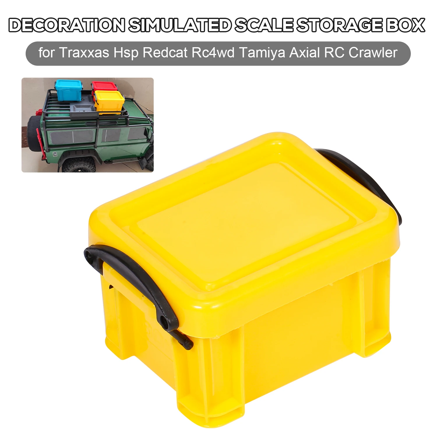 Украшение автомобиля на радиоуправлении коробка для хранения с имитацией веса