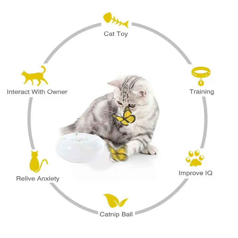 Детская игрушка для кошек вращающаяся на 360 градусов | Дом и сад