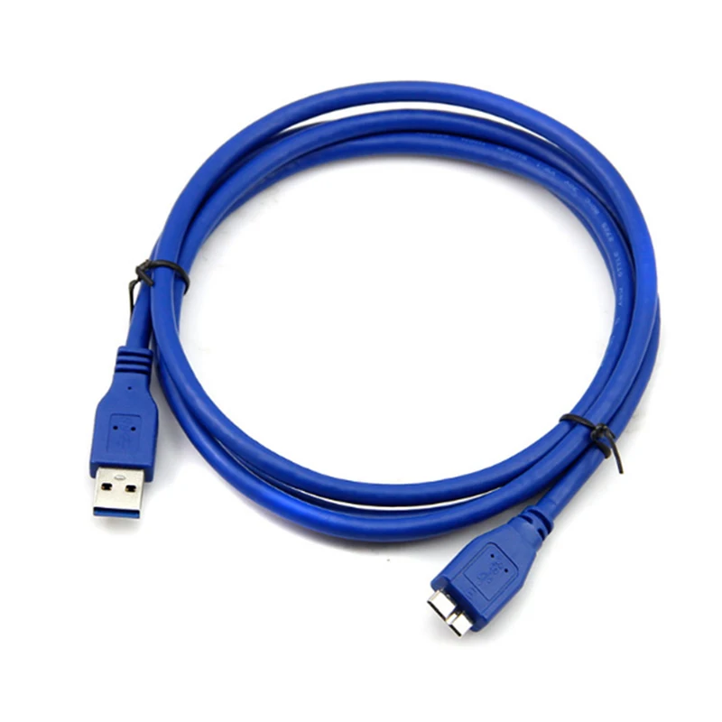 

USB 3.0 Type A to Micro B Data Sync Cable Fast Speed USB 3.0 Cord For External Hard Drive Disk HDD Samsung S5 Note 3 Connector