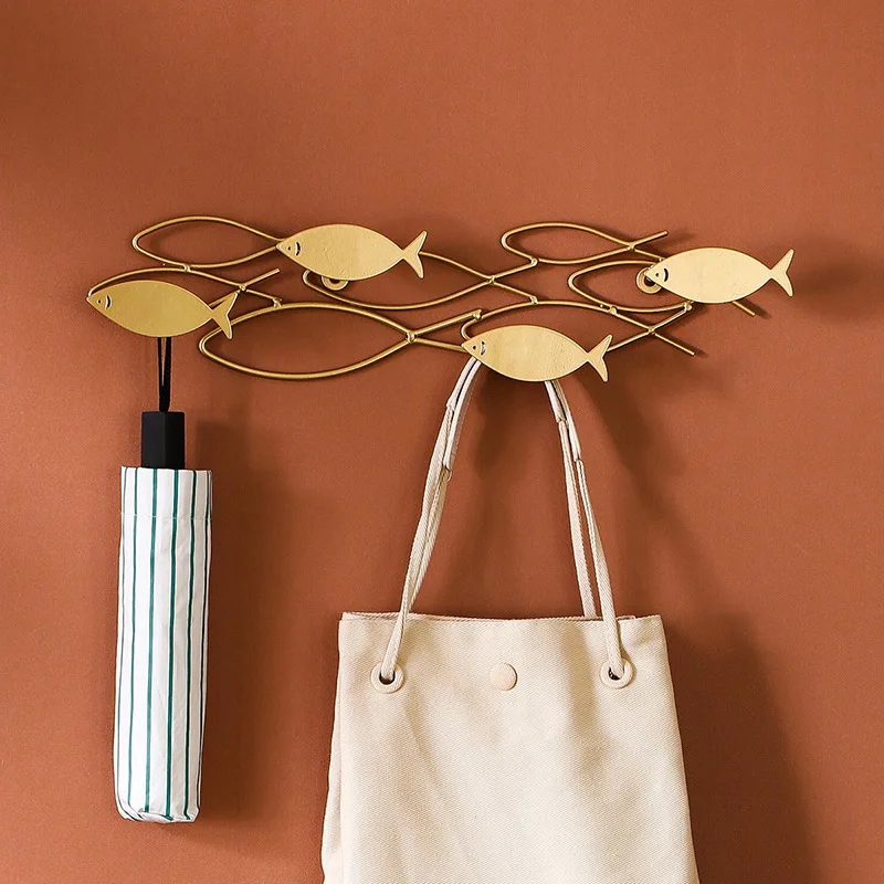 Современный светлый Железный крючок в скандинавском стиле Ins роскошный
