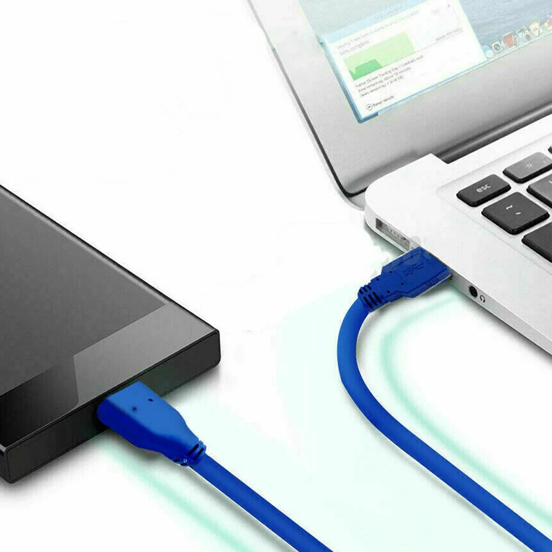 Кабель передачи данных USB 3 0 SuperSpeed Male к Micro B для жесткого диска HDD 1 8 м|Компьютерные