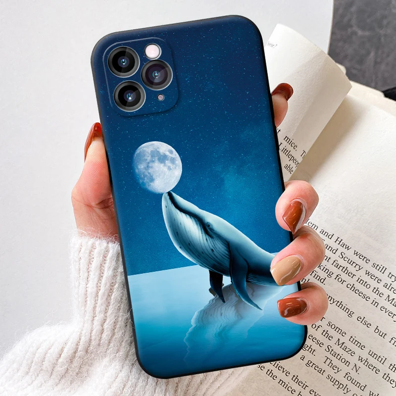 

Original Liquid Silicone Luxury Case For Apple iPhone 11 12 Pro Max mini Fashion printed Shockproof Case Cover