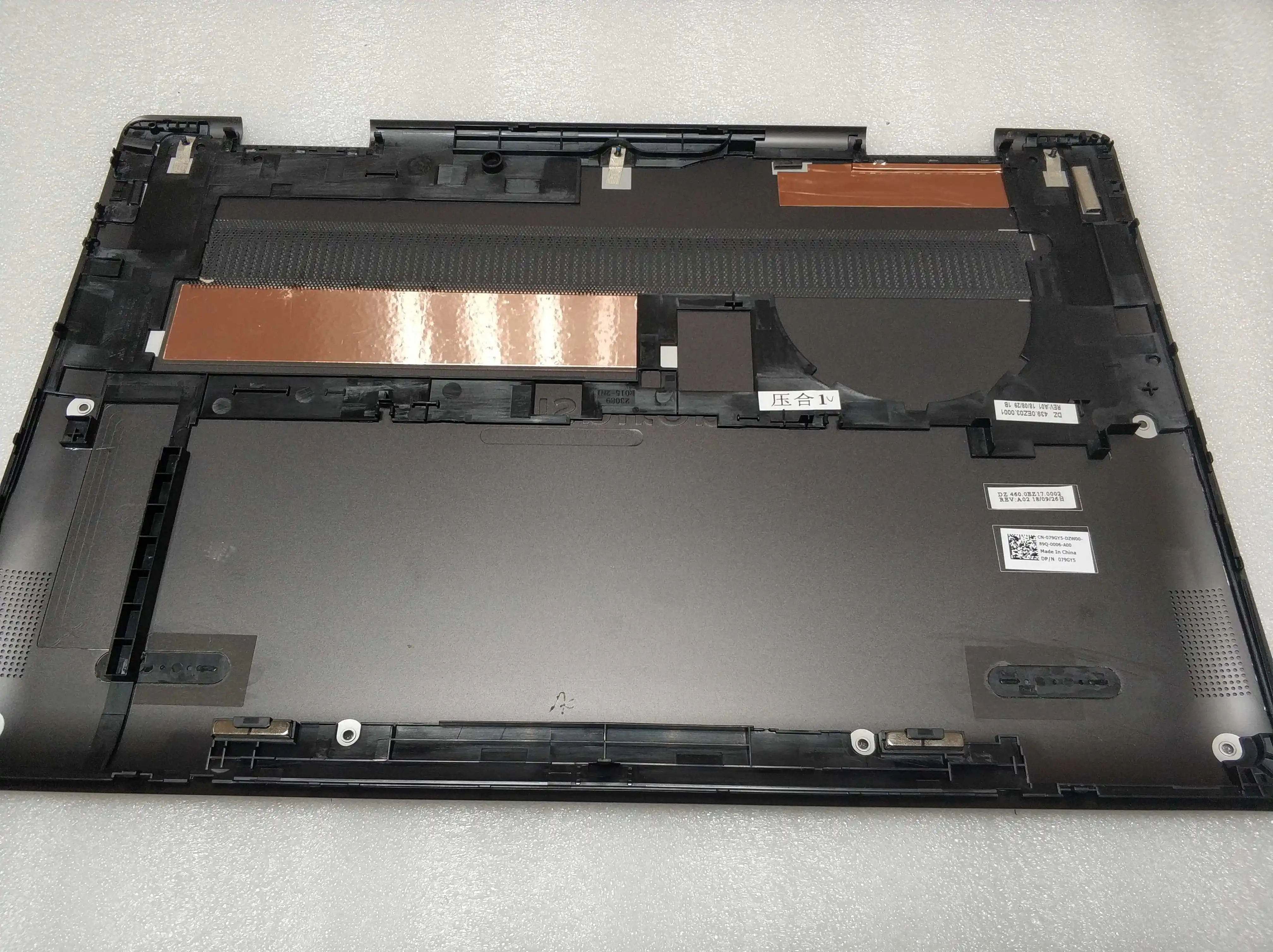 

New for dell Inspiron 15 7586 2-in-1 D cover bottom case black