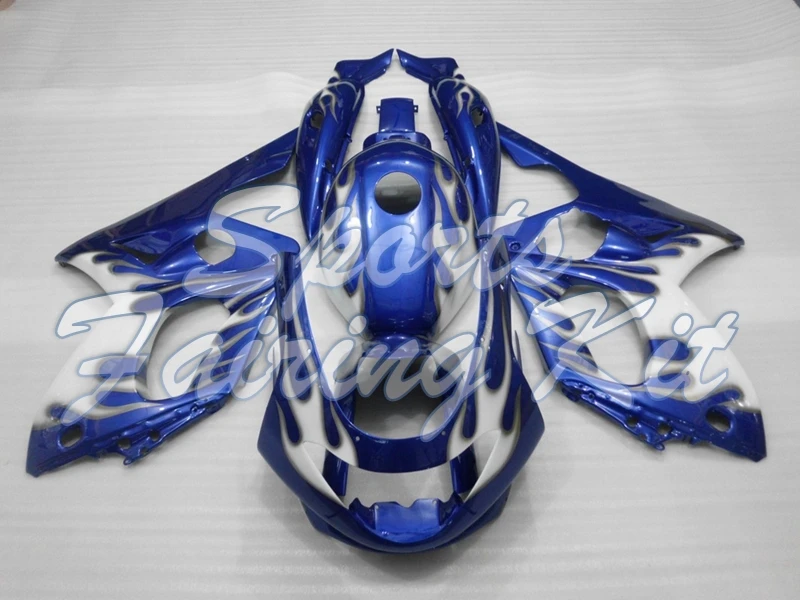 Корпус для YZF 600R 1997 2007 синие белые Обтекатели Thundercat 96 97 обтекатель YZF600R 00 01|Полные