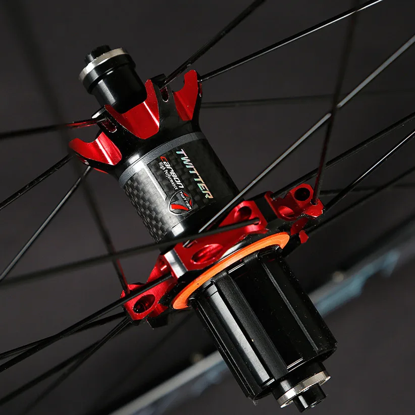 700C дорожный велосипед Сверхлегкий колеса углеродный волоконный концентратор