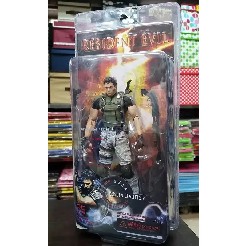 

NEW NECA экшн-фигурка житель дьявола 5 актер Крис 7-дюймовая модель куклы забавная игрушка в подарок