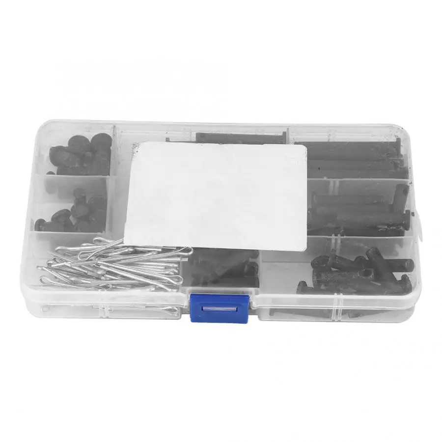 Штифт из нержавеющей стали 90 шт. штифт M6 плоский с отверстием + штифтов аксессуары