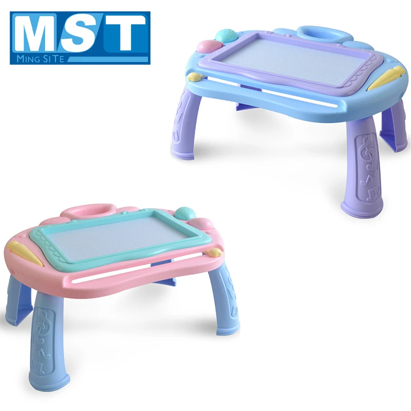 Обучающая магнитная доска для рисования стол граффити художественные игры детей