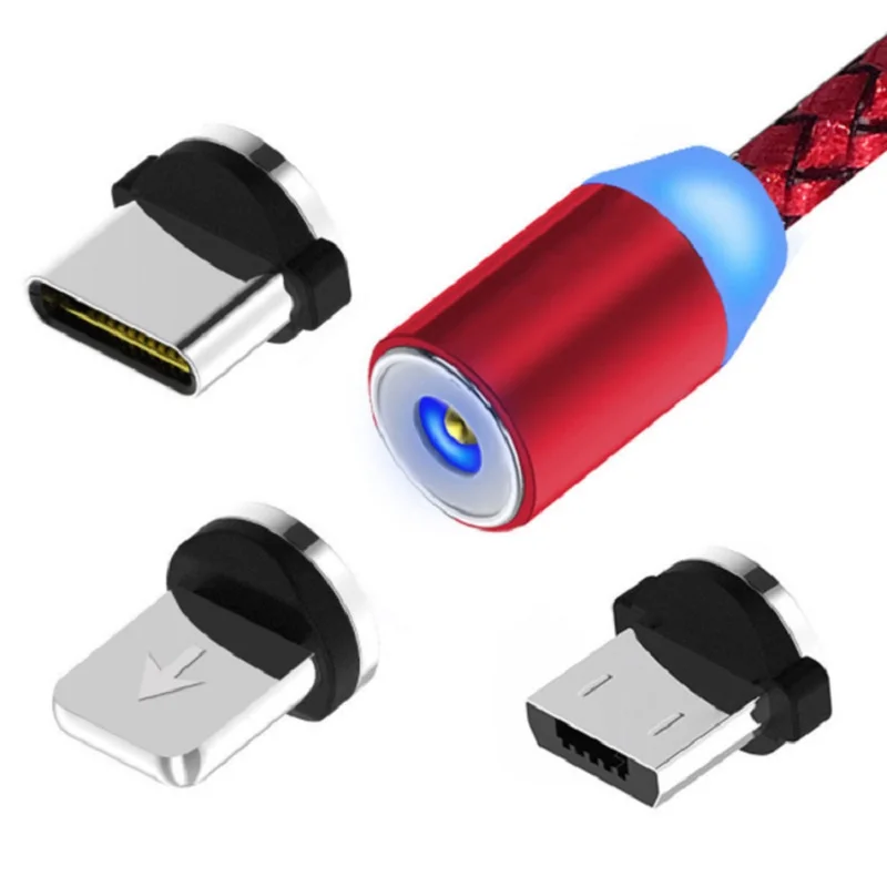 Магнитный кабель Micro usb Type C для быстрой зарядки Type-C штекер зарядный провод c |