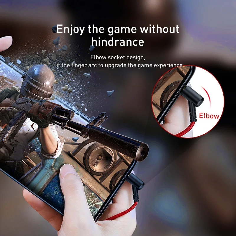 Baseus In-Ear Наушники 3 5 мм Jack Type C Проводная гарнитура для PUBG Gamer Игровые наушники Hi-Fi с