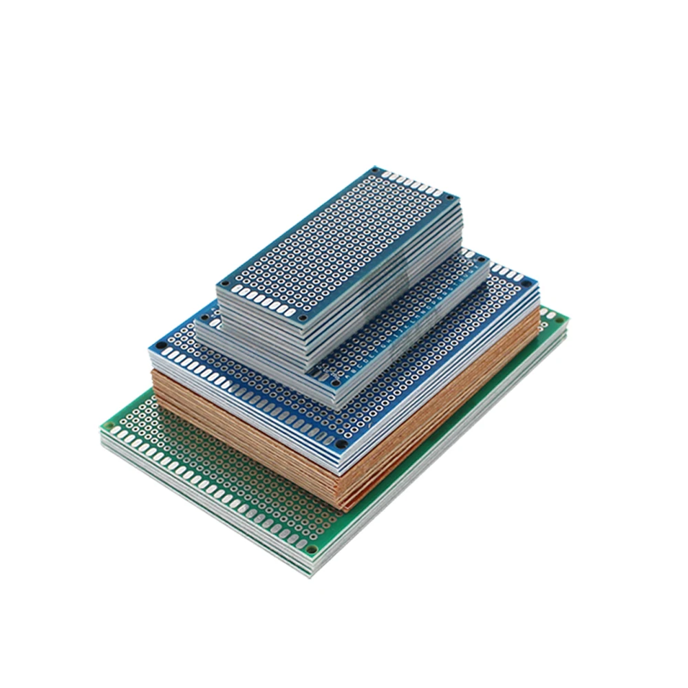 

PCB Prototype Board Copper Plate DIY Prototyping Printed Circuit Double Side 3x7 5x7 7x9 8x12 Universal Protoboard Single Side