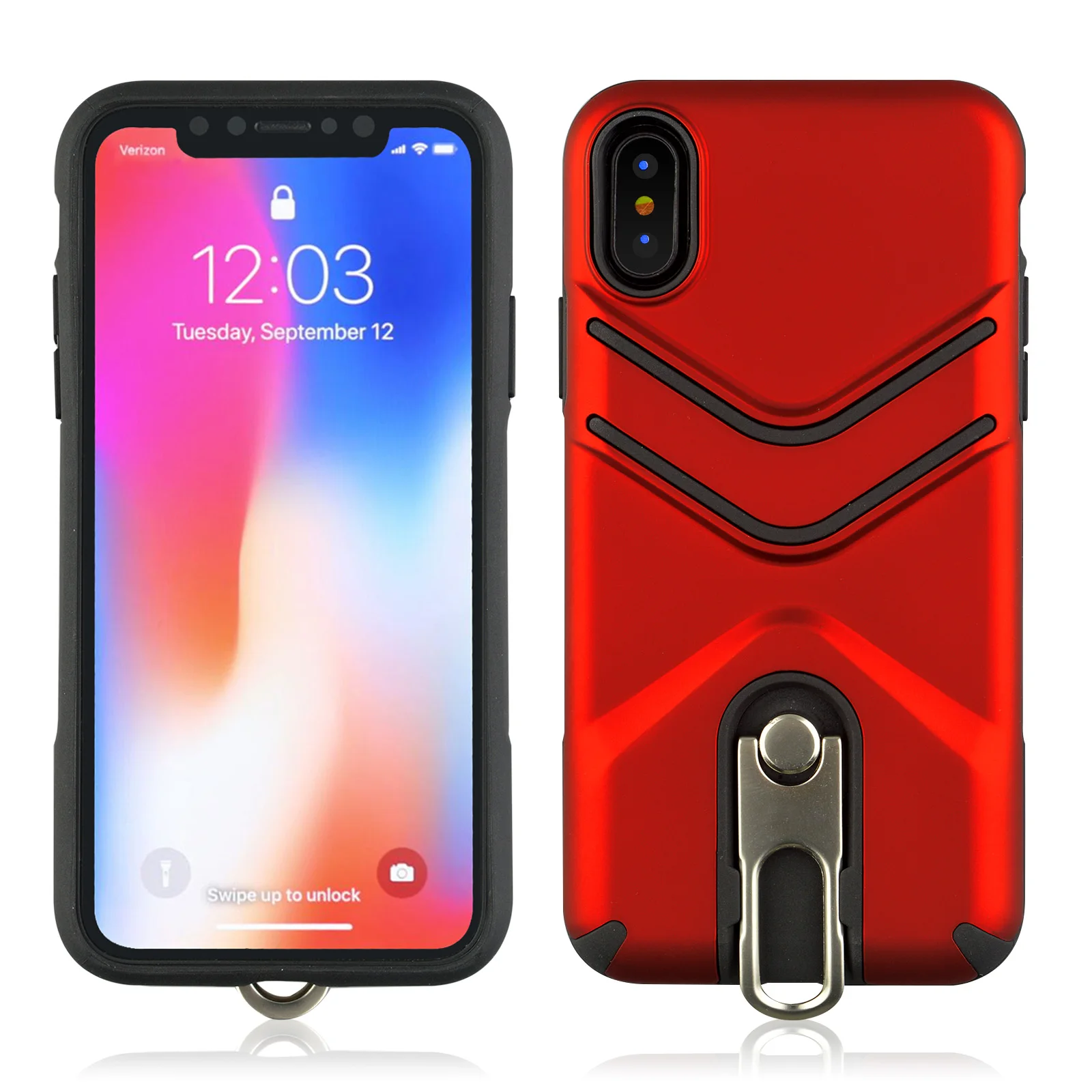 For iPhone X Xs 8 7 6s 6 Plus 2017 TPU+PC Hybrid Cover Protective Shell Frosted Hand Touch Transformer Phone Case Fundas |