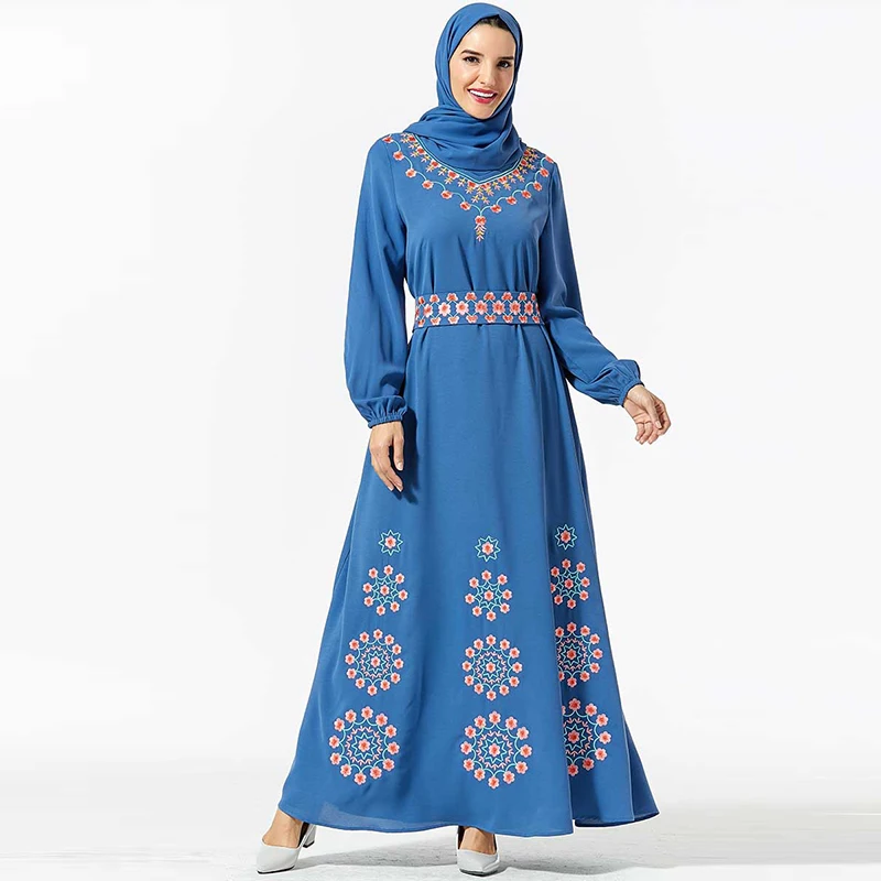 Caftan Дубайский хиджаб мусульманское платье Турецкая Абая халат мусульманская