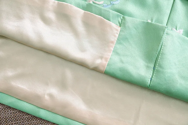 Женские топы костюм Тан Осенний вышитый китайский стиль винтажная женская