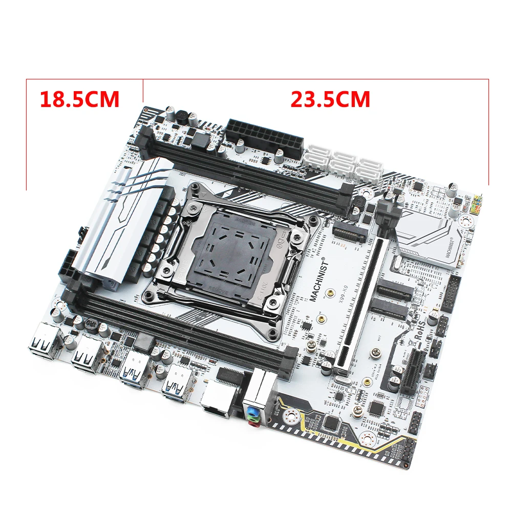 x99 motherboard lga 2011 3 set kit with intel xeon e5 4620 v3 processor ddr4 32gb48gb 2666mhz ram memory m atx x99 k9 free global shipping