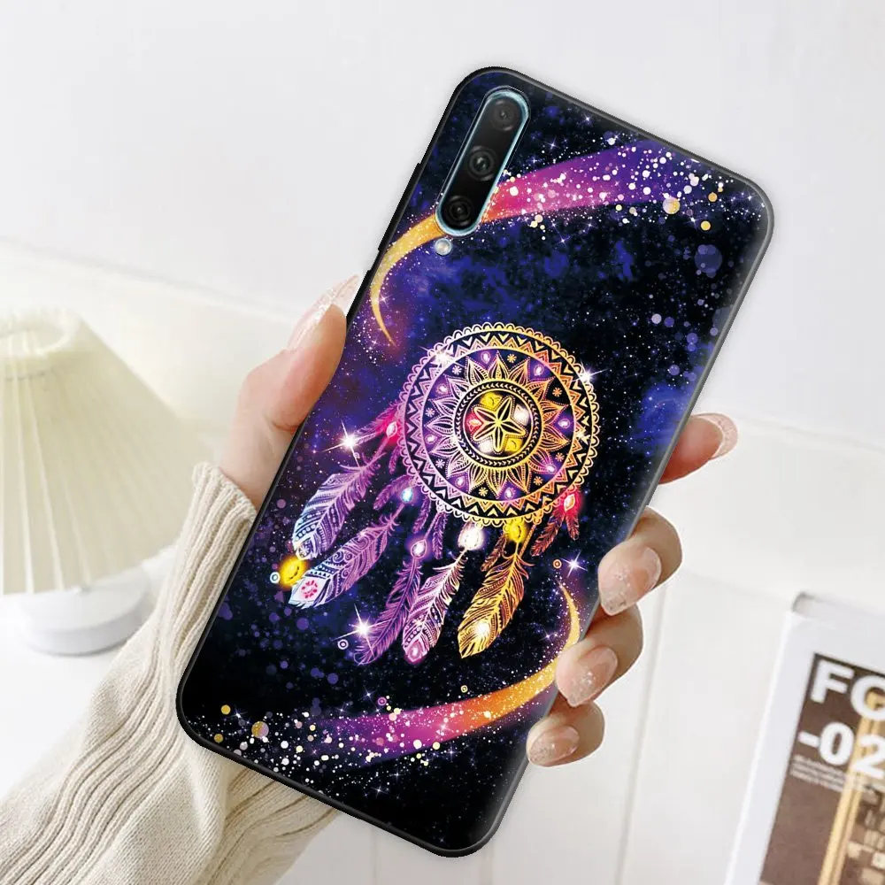 For Honor 30i Case Silicone Flower Soft Phone Huawei LRA-LX1 Honor30i TPU Bumper on Cover