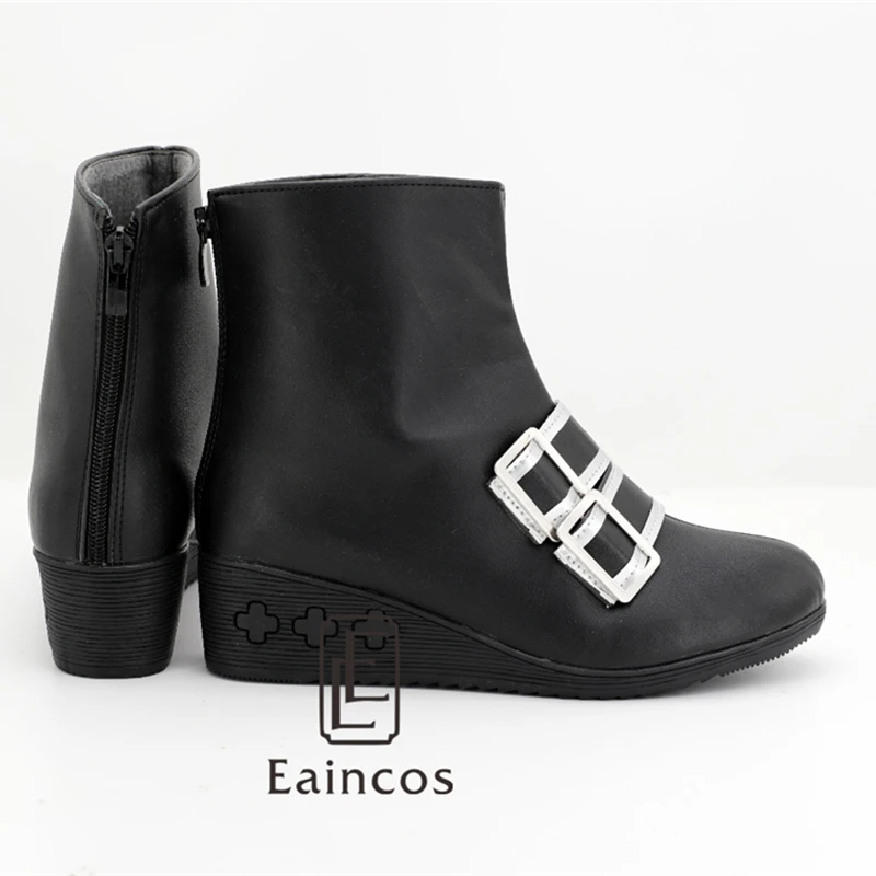 

Anime PROMARE Lio Fotia Shoes Cosplay Black Boots Halloween Party Custom Made