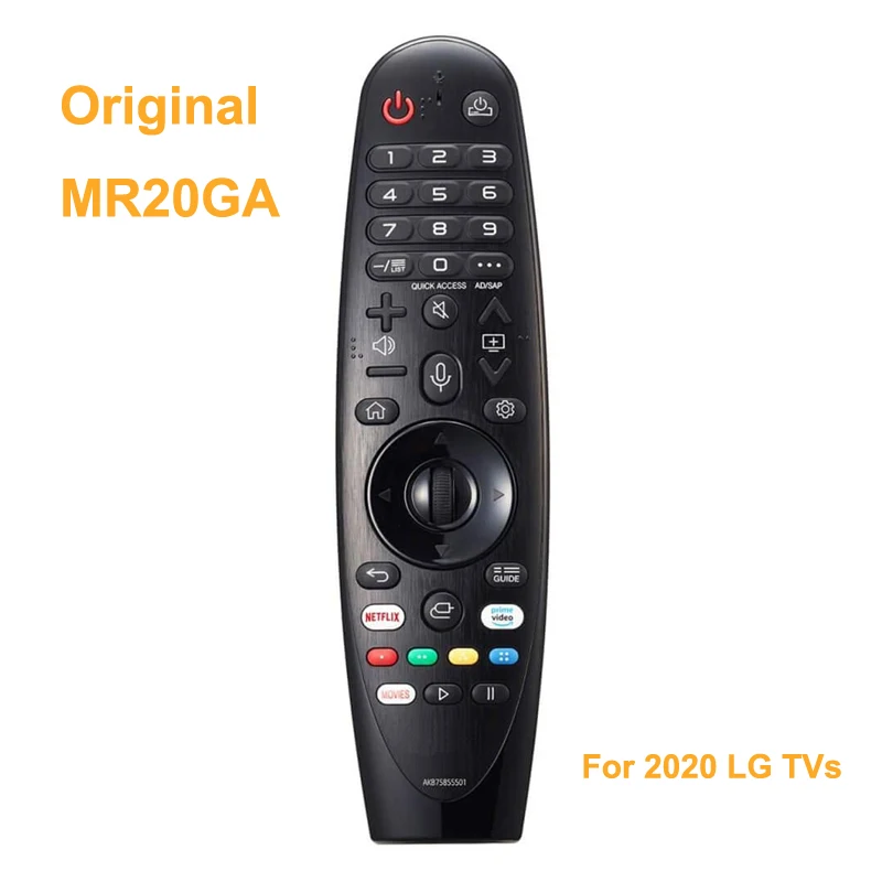 

Новый оригинальный голосовой волшебный пульт дистанционного управления MR20GA AKB75855501 для 2020 LG AI ThinQ 4K Smart TV NANO9 NANO8 ZX WX GX CX BX series