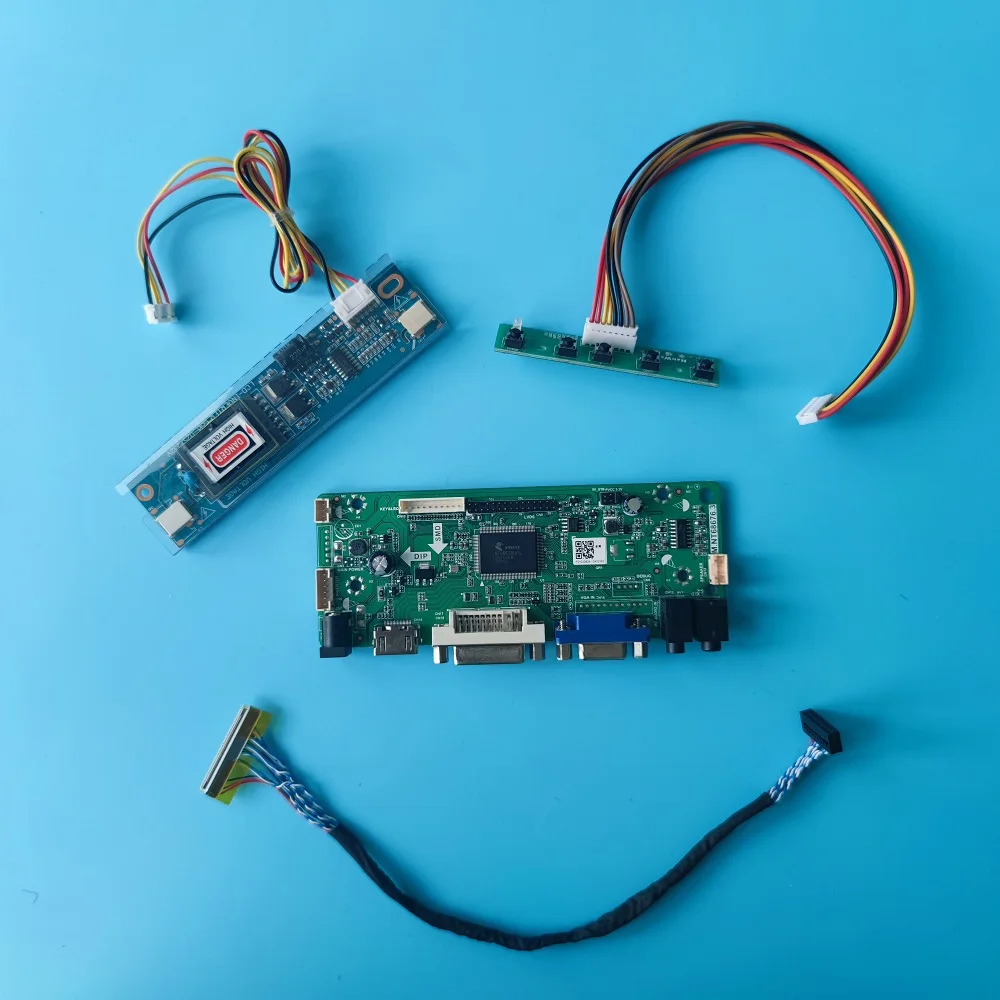 HDMI-Совместимость + DVI + AUDIO + VGA набор для платы ЖК-контроллер для 18,4 дюйма LTN184HT01-T02/T01/S01/F02/F01/A02/A01 1920 светодиодный 1080 Светодиодная панель
