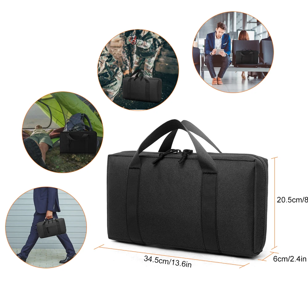 Скрытая тактическая сумка для пистолета магазина переноска Портативная на