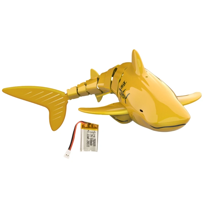 

Remote Control Boat for Boys Birthday Gifts Fine Novelty Under Water Boat Realistic Shark Shaped Vehicle