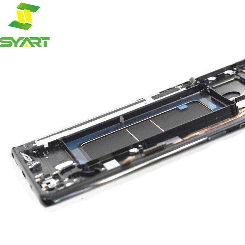 Pantalla LCD Super AMOLED para Samsung Galaxy Note 8, piezas de repuesto para N950, N950F-2