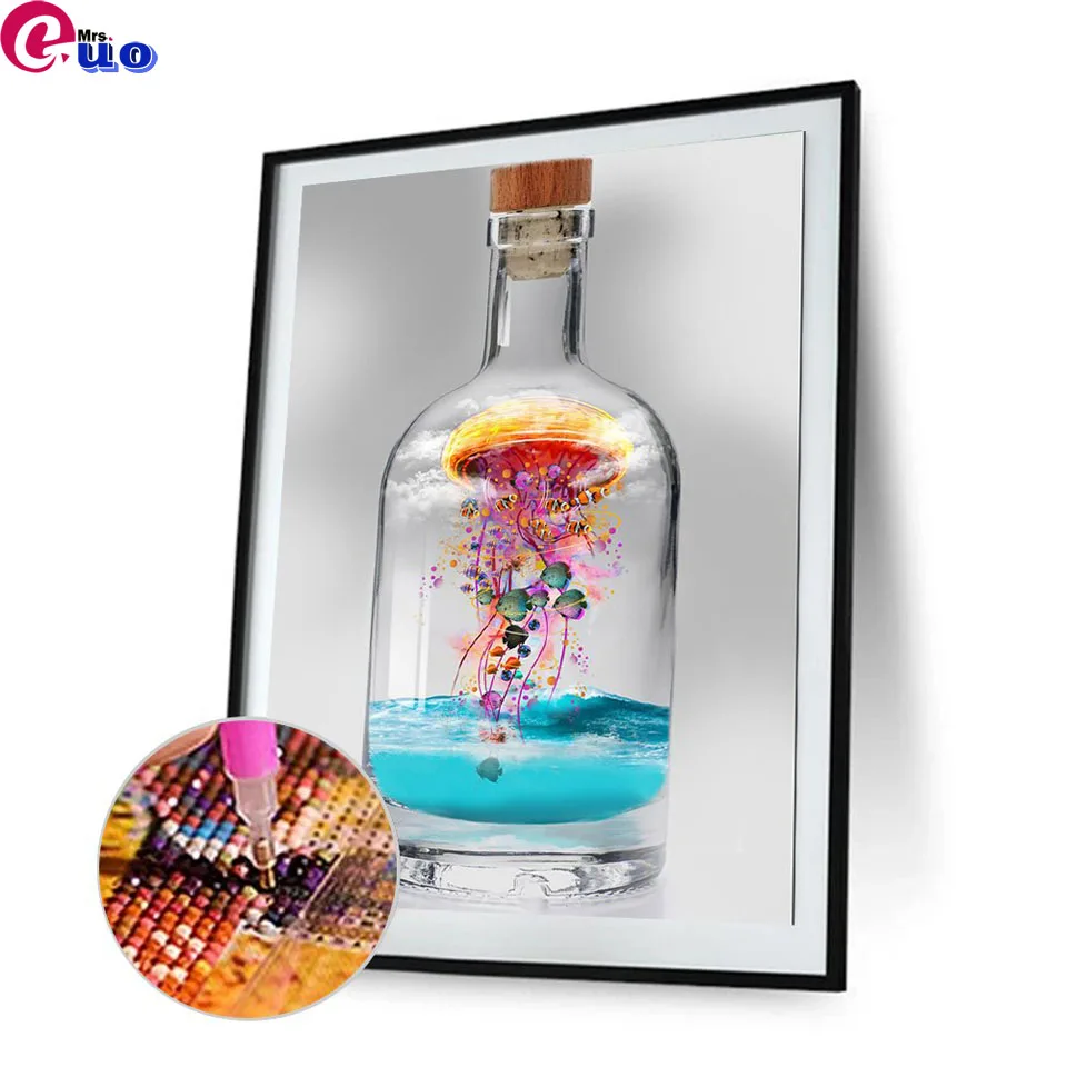 

Полноформатная/круглая алмазная живопись с лошадьми 5D, алмазная вышивка, животные, пейзаж, мозаика, вышивка крестиком, домашний декор, подар...