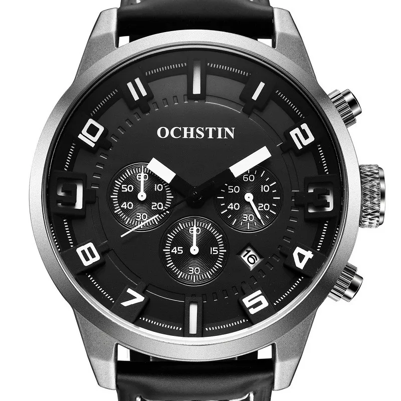 Часы мужские кварцевые спортивные с 3d циферблатом водостойкие|Мужские часы| |