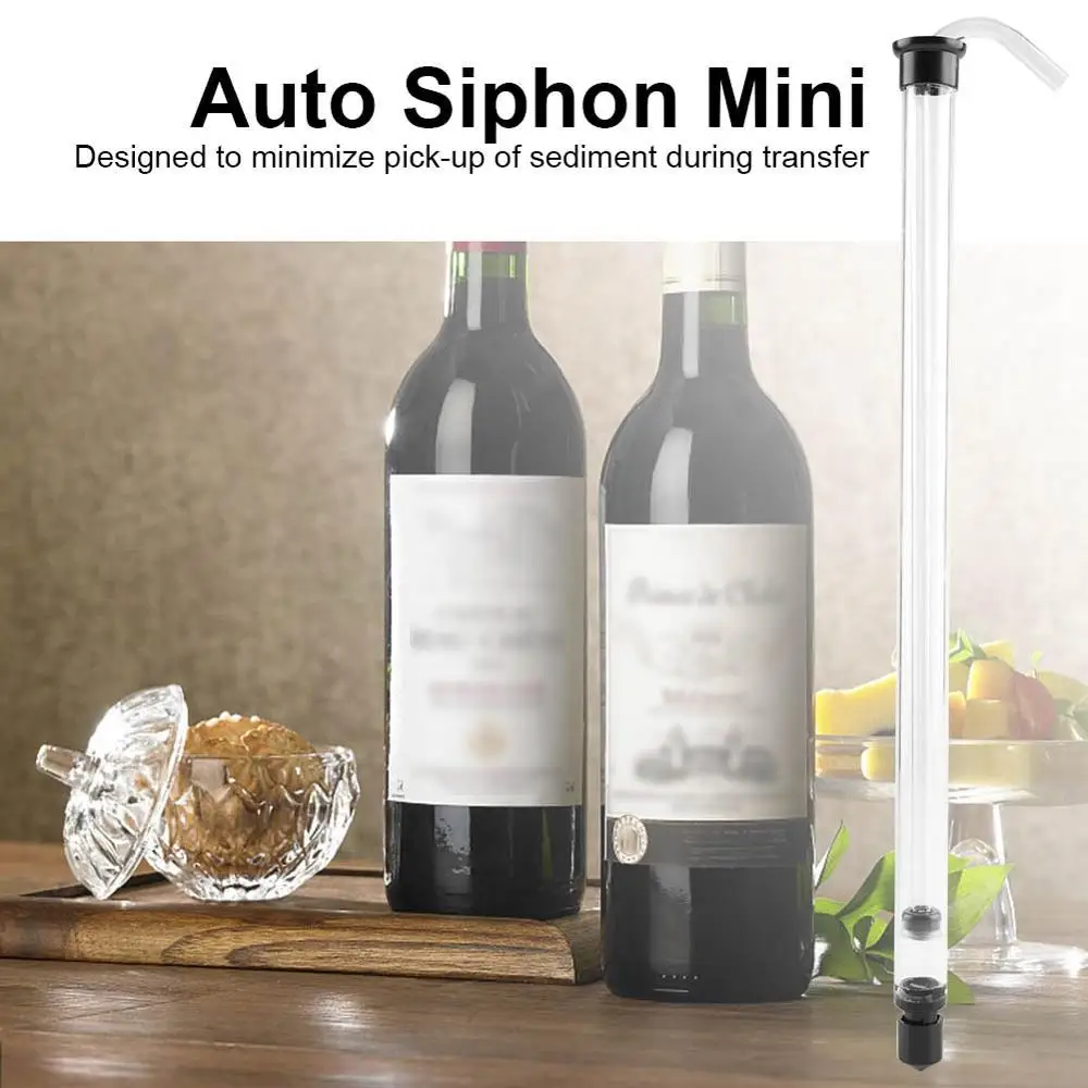 

Auto Siphon Racking Cane for Beer Wine Bucket Carboy Bottle with Tubing Plastic Beer Wine With Clamp For Flask New Update