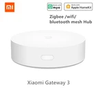 Xiaomi умный Многофункциональный шлюз 2 3 WiFi Пульт дистанционного управления RGB радио ночник устройство безопасности для дома поддержка Homekit