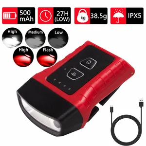 Фонасветильник, светодиодный водонепроницаемый со встроенным аккумулятором и 5 режимами работы