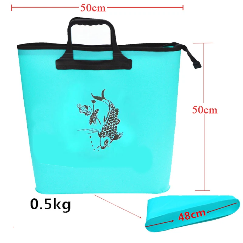 5 цвет Портативный Складной Ведро ЕВА Складная Рыбалка Мешок Открытый Емкость