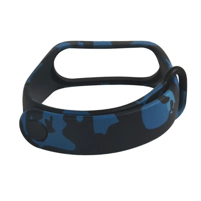 

Silicone Bracelet For Xiao mi Mi Band 5 4 3 Strap Wrist band Silicone Camoufl