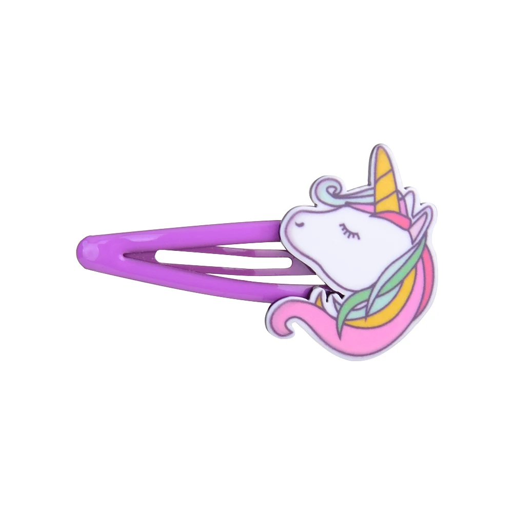 2 шт./набор заколки для волос в виде единорога| |