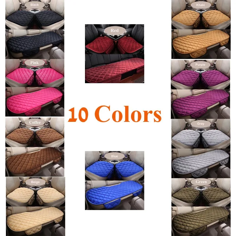 Чехол для автомобильного сиденья Зимняя Теплая Бархатная подушка универсальная