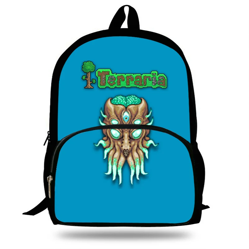 Рюкзак для девочек-подростков Terraria 16 дюймов с капюшоном и принтом изображением