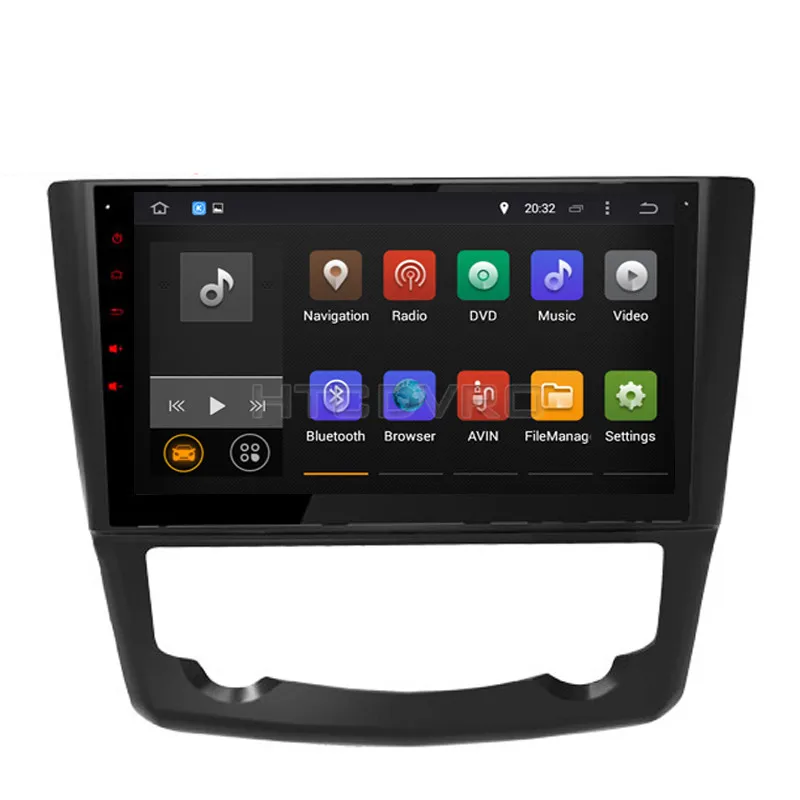 Автомобильный DVD плеер YMODVHT 10 1 дюйма Восьмиядерный 4 Гб + 32 ГБ Android 9 0 для Renault Kadjar 2015