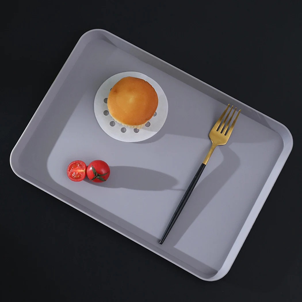 

Plastic Fast Food Drinks Snack Lap Serving Trays Fast Food Tray Rectangle